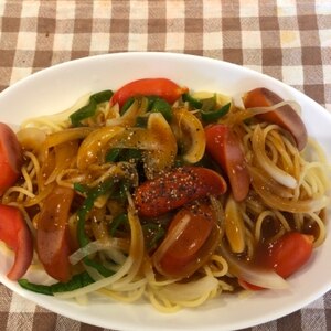 名古屋名物あんかけパスタ